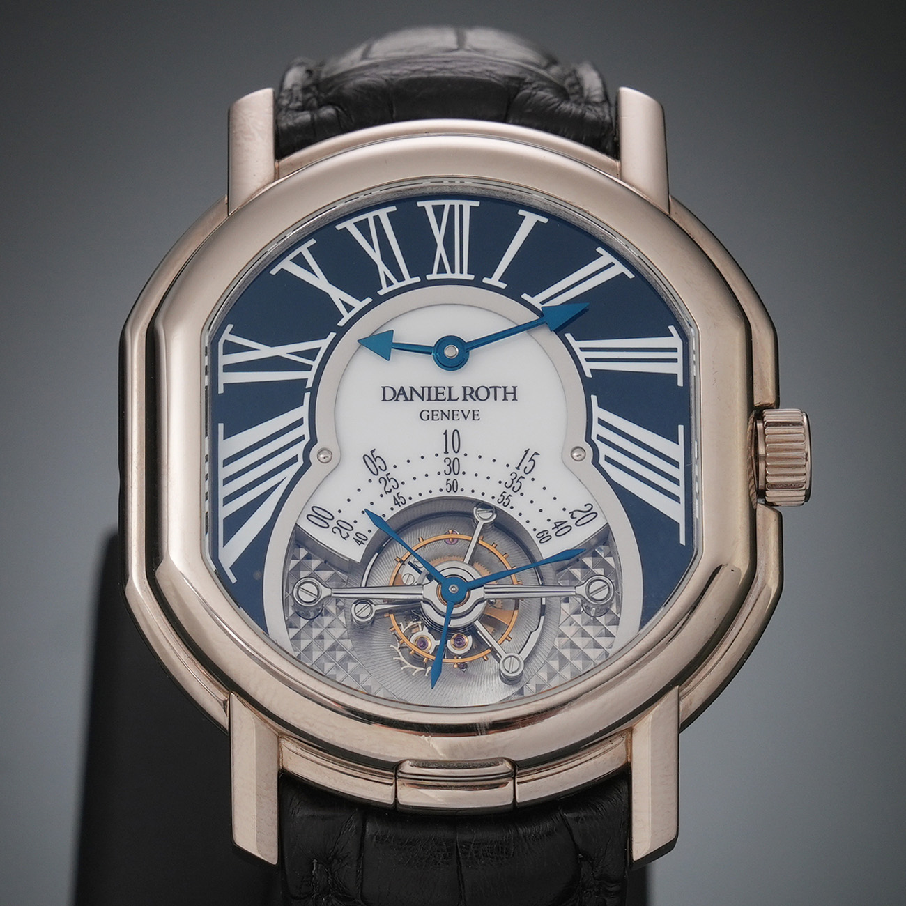Daniel Roth Masters Tourbillon 8-Day 18K White Gold Men's Watch,